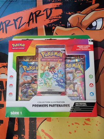 Collection Illustration Premiers Partenaires – Série 1 | Pokémon | Scellé sous blister