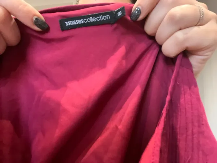Robe rose bordeaux 3 suisses - photo numéro 2