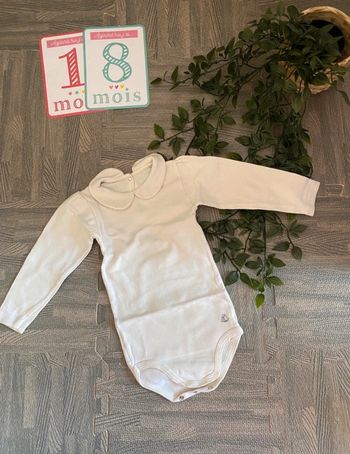 Bodie manches longues col Claudine : petit bateau