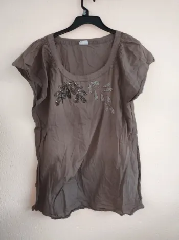 Tunique marron - MS mode - taille 48