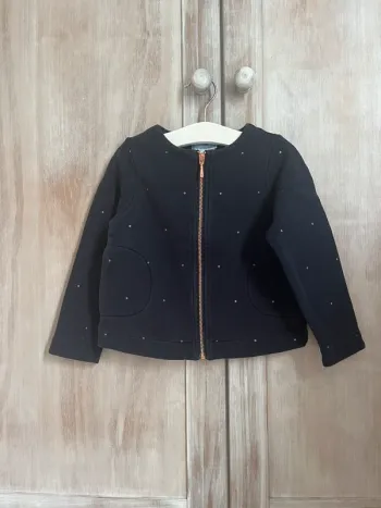 Petite veste - gros pull t. 3 ans