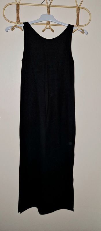 Robe longue noire 32 divided excellent état 