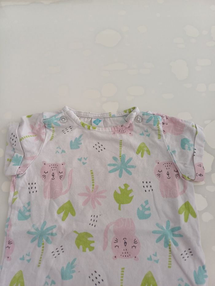 Combishort  bébé fille taille 6 mois - photo numéro 3