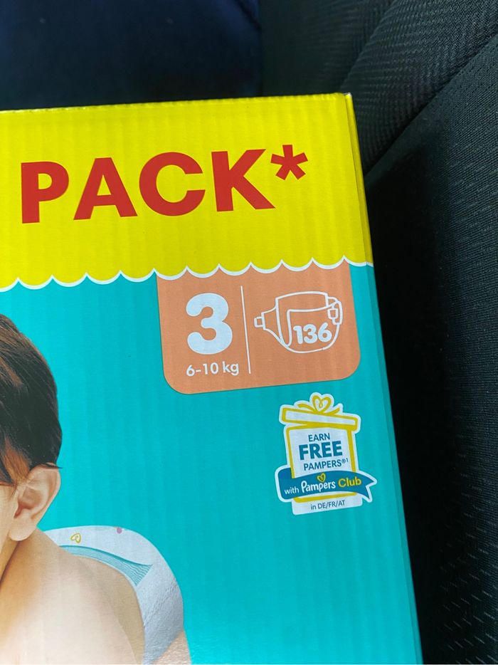 Cartons Pampers T3 - photo numéro 2