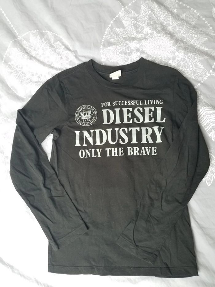 T shirt manches longues Diesel