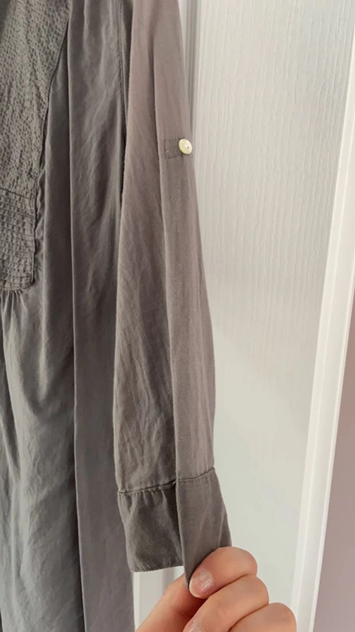 Haut gris Zara - photo numéro 3