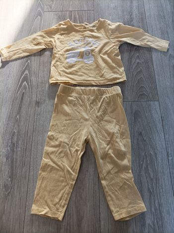 Pyjama 2 pièces scooter 18 mois cotton