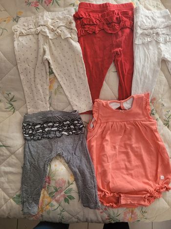 Lot 12 mois fille petit bateau