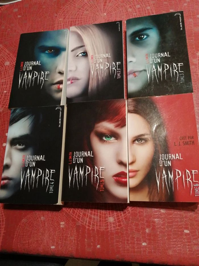 Journal d'un vampire 6 tomes