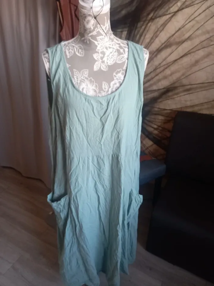 Robe liquette longue grande taille
