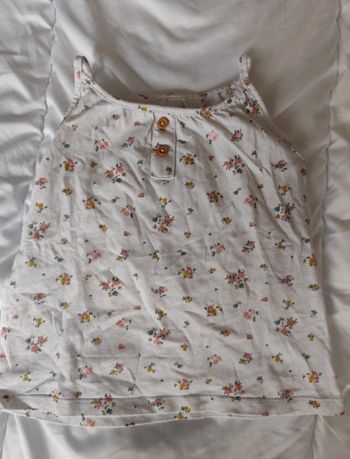 Débardeur fleuri 🦄 Taille 2 ans 
