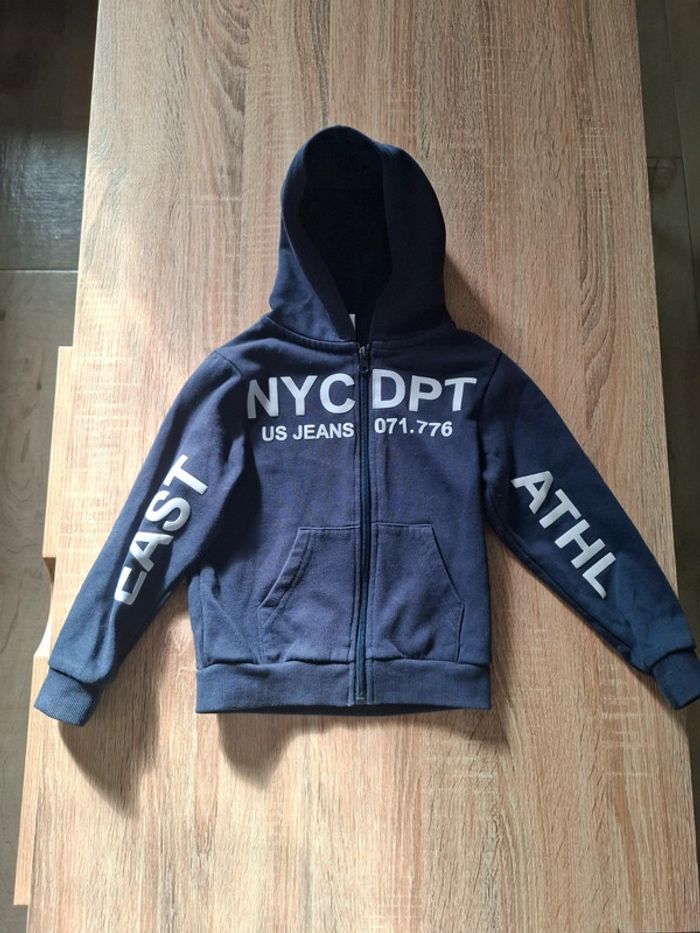 Veste zippée 4 ans