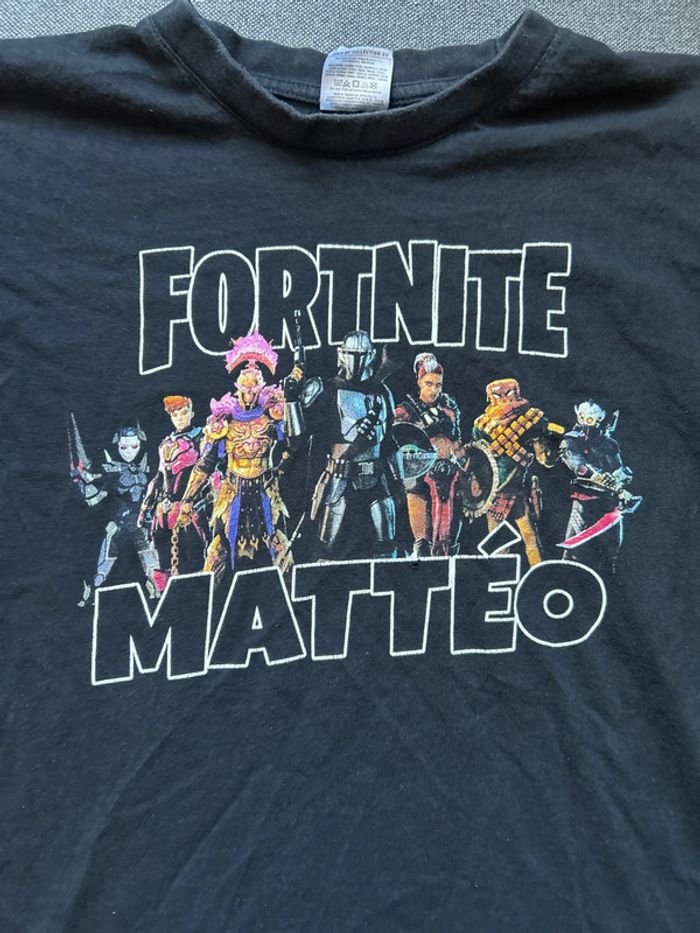 T-shirt Fortnite 9/10 ans - photo numéro 2
