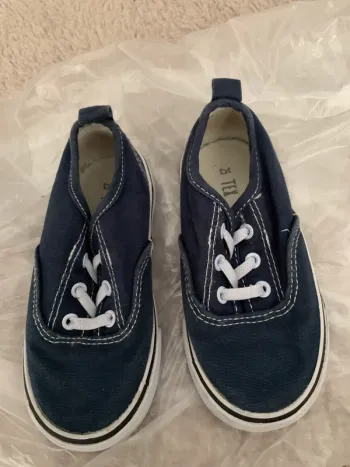 Baskets tex t25 bleues marines