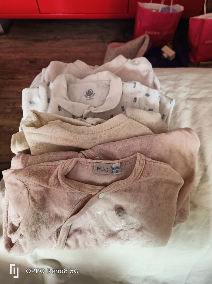 Lot de vêtements pour bébé fille 0 à 3 mois. - photo numéro 8
