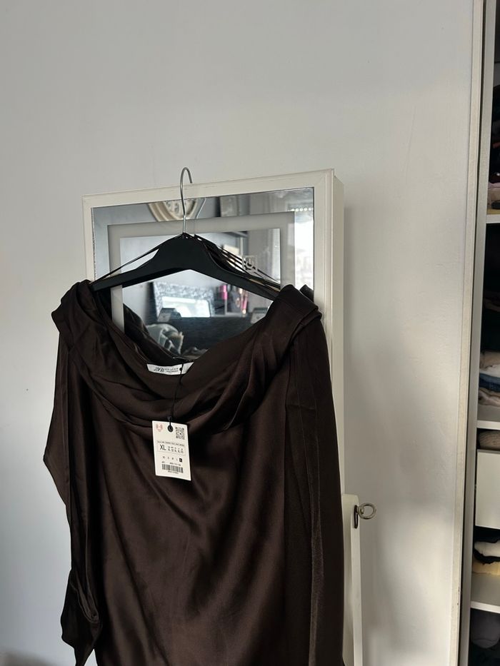 Haut ZARA asymétrique - photo numéro 4