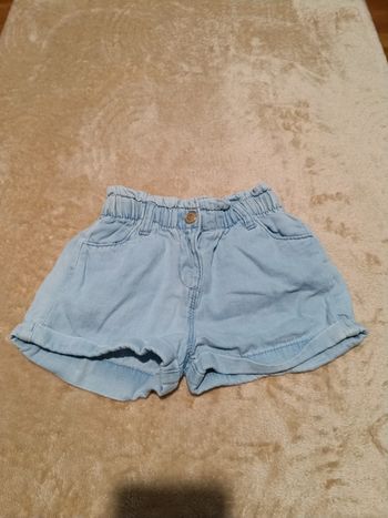 Short évasé jean 18 mois