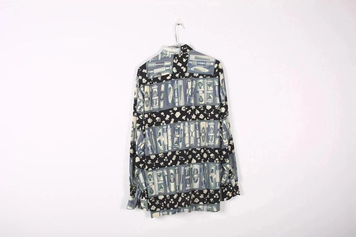 Chemise vintage 90's unisexe en viscose (#240102) - photo numéro 6