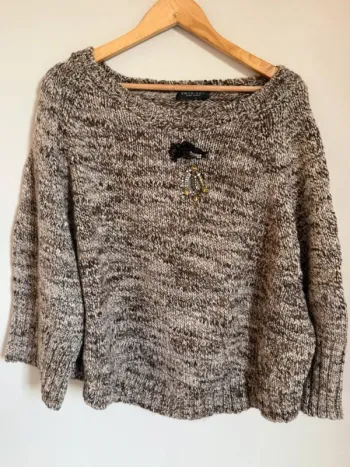 Pull marron Twinset
