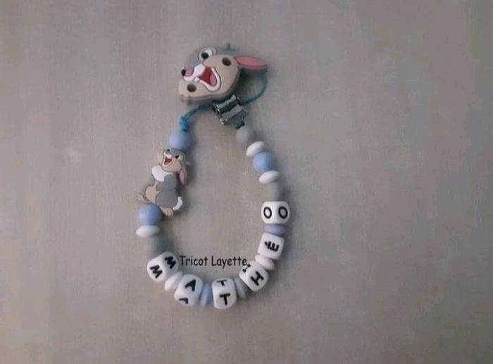 Attache tétine panpan