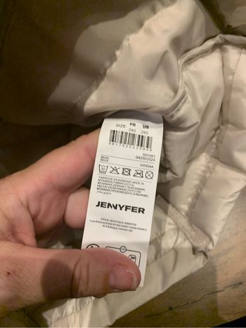 Doudoune beige