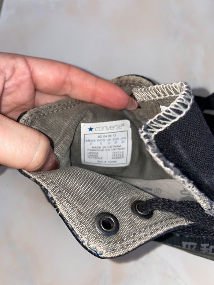 Converse noires all star taille 34 - photo numéro 7