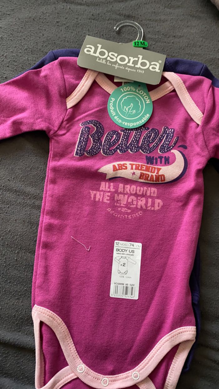 Lot 2 bodies absorba