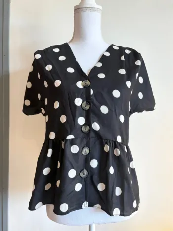 Blouse manche courte T36