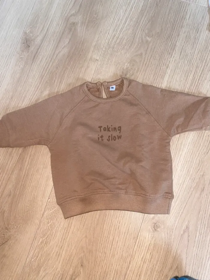 Sweat Zeeman “Taking it slow” - Taille Naissance