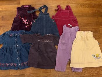 Lot de 7 robes 6 mois