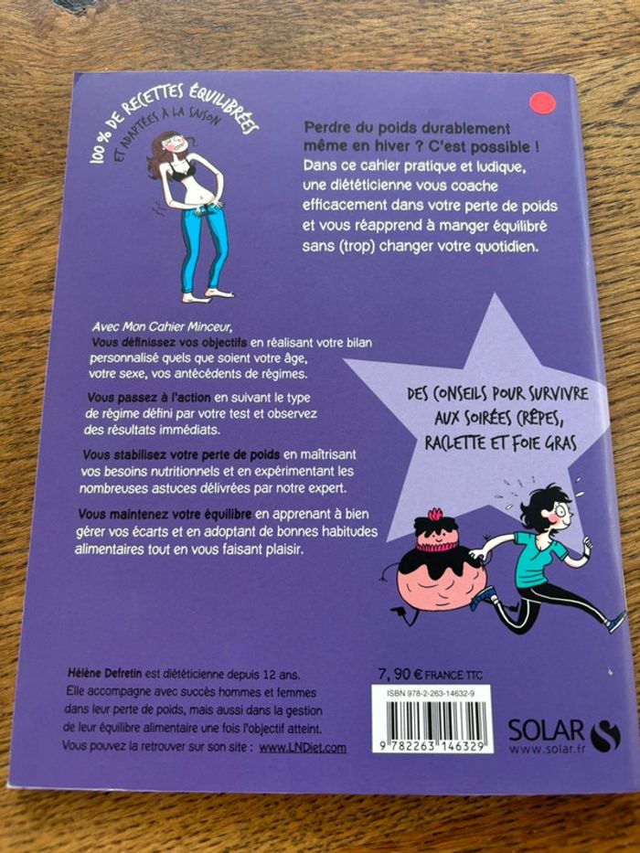 Livre « mon cahier minceur « - photo numéro 2