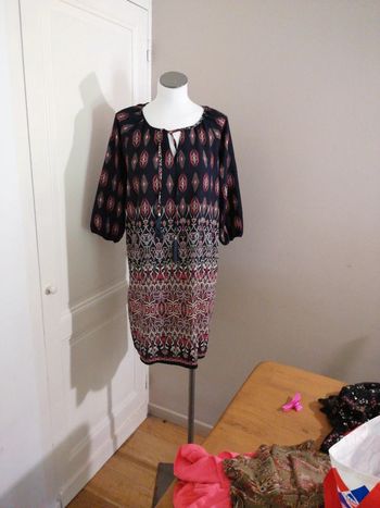Robe légère manche 3/4 Ema blue's Taille 40