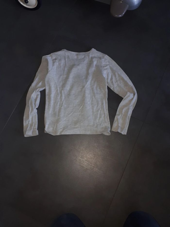 Tee-shirt manches longues marque distributeur 10 ans 50 cts - photo numéro 6