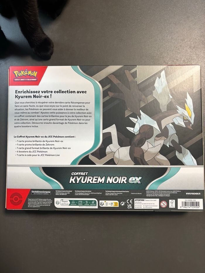 Pokémon - Coffret Kyurem Noir EX - NEUF - photo numéro 2