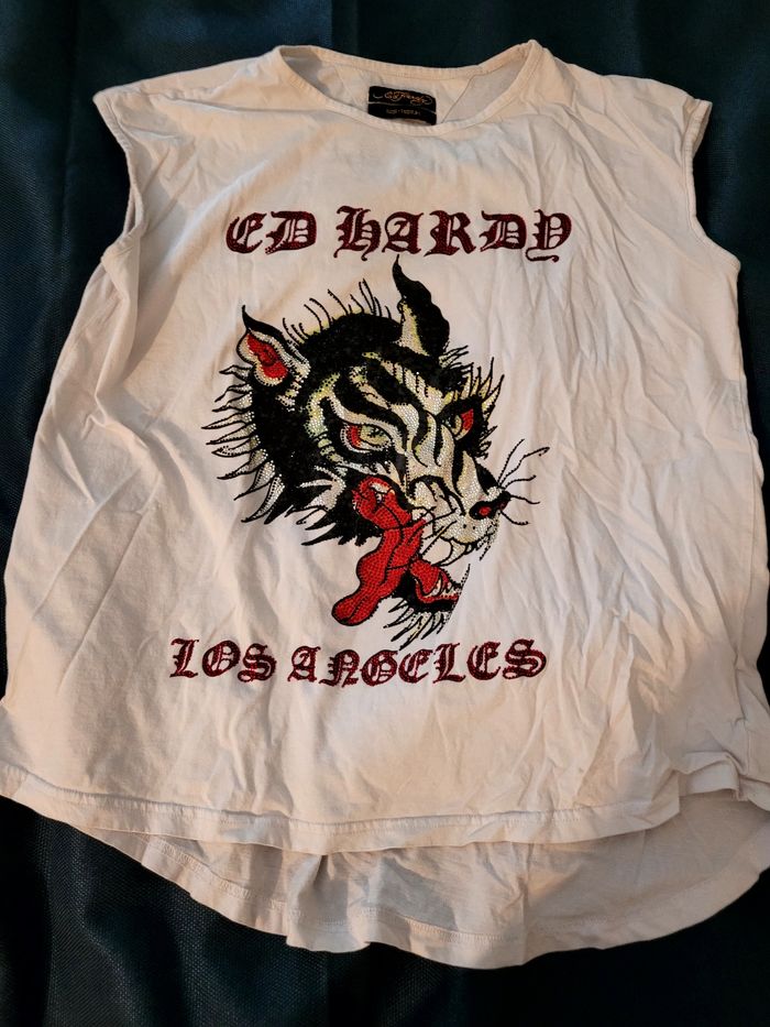 Tshirt Medium Ed Hardy - photo numéro 5