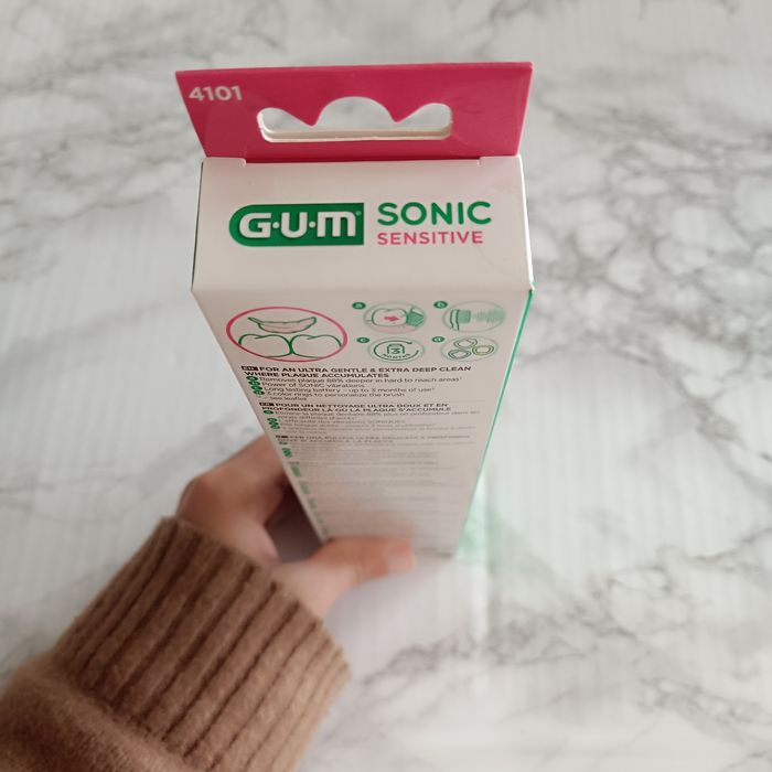 Gum sonic sensitive brosse à dents ultra soft - photo numéro 4