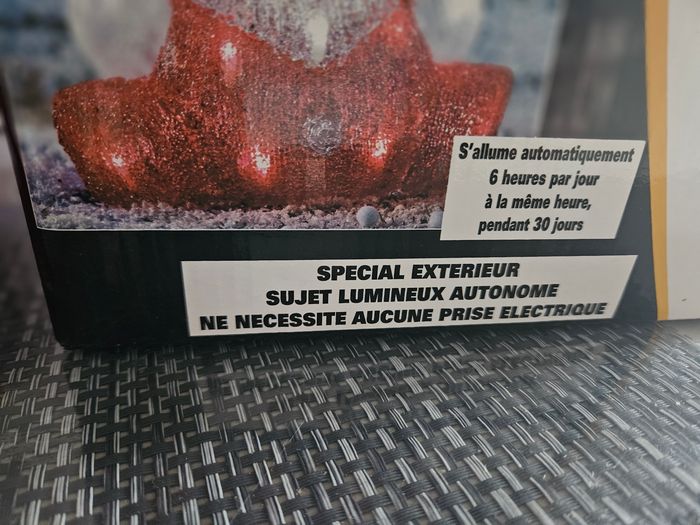 Père Noël lumineux 🎅 - photo numéro 6