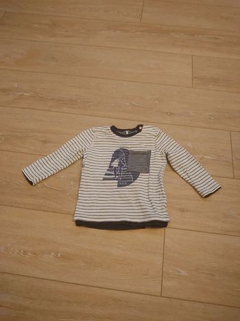 T shirt manches longues doublé phoque