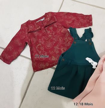 Lot fille  12.18 Mois