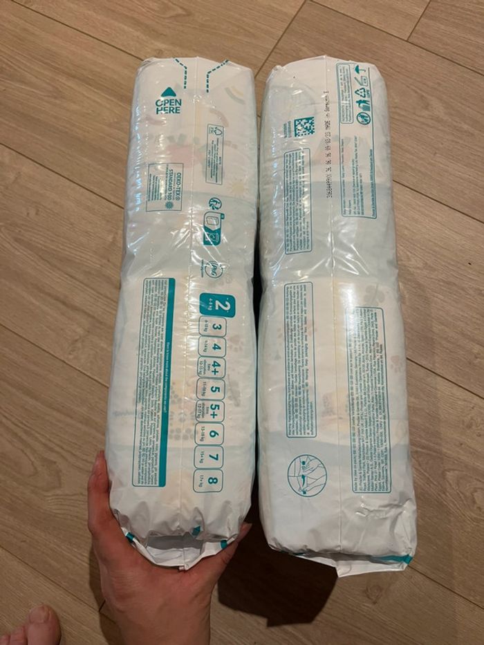 2 paquets de couche baby dry taille 2 - photo numéro 3