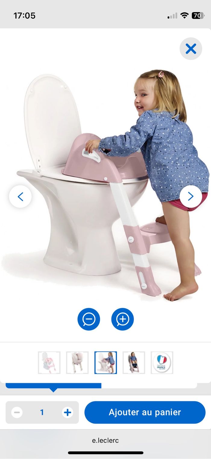Lot de 2 réducteurs de toilettes - photo numéro 9