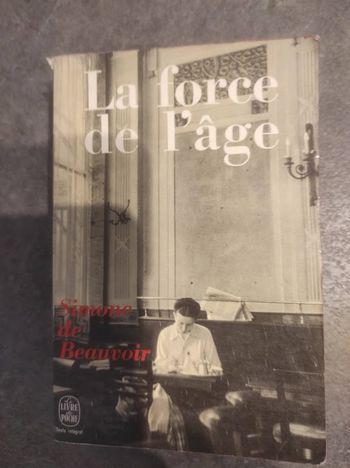 La force de l'âge Simone de Beauvoir Livre de Poche  1970