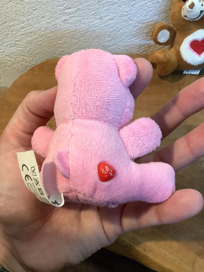 Duo mini peluches bisounours care bears vintage Quick - photo numéro 3