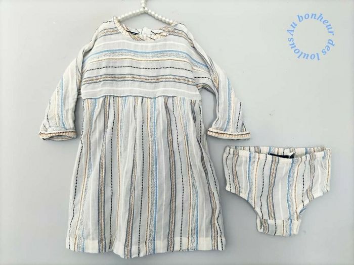 36 mois 3 ans robe et bloomer