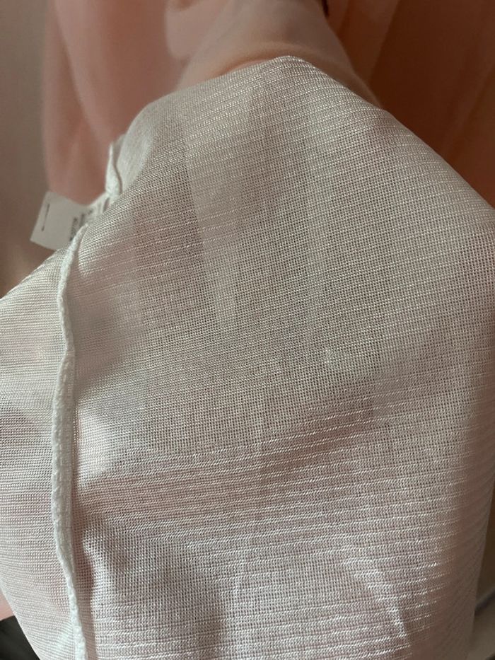 Robe longue taille xl rose poudrée - photo numéro 4