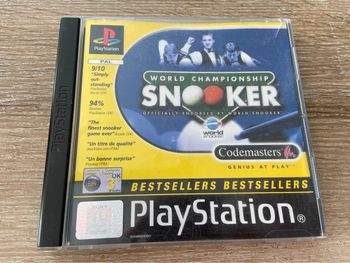 World championship snooker ps1