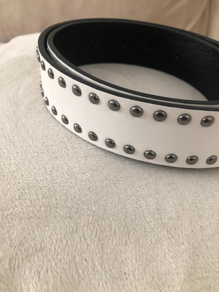 🌼Ceinture blanche à oeillets🌼 - photo numéro 2