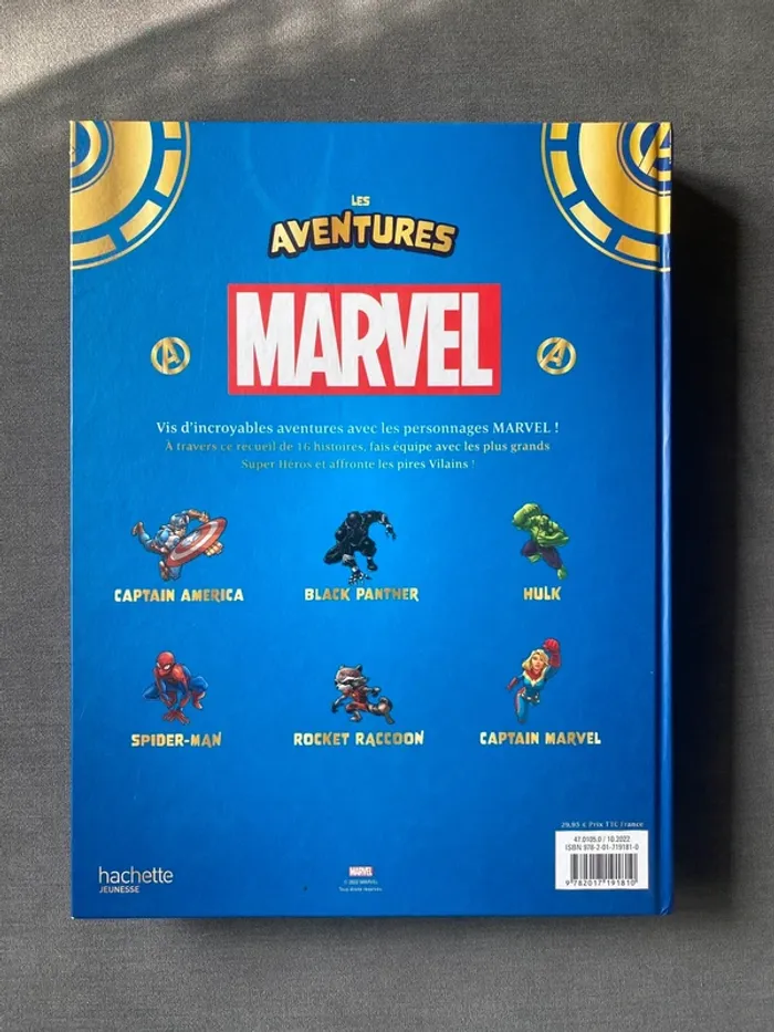 Les aventures Marvel hachette jeunesse - photo numéro 2