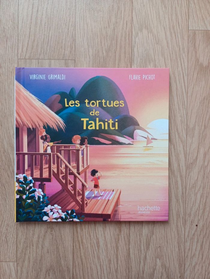 Livre les tortues de Tahiti