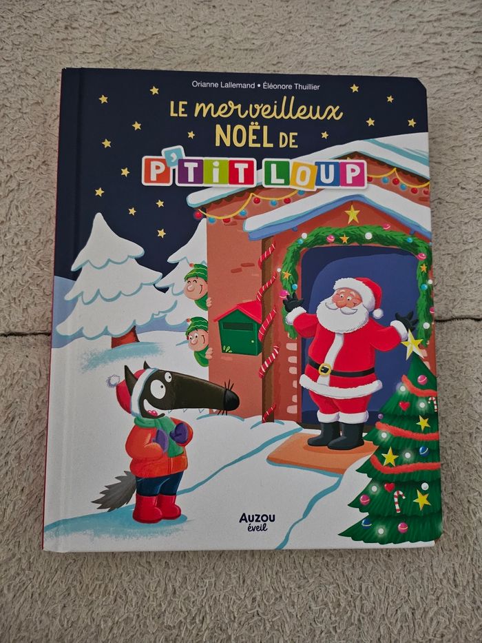 Livre le merveilleux Noël de p’tit loup